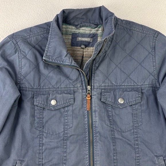 Toad&Co Jackets & Blazers - Toad&Co Quilted Navy Blue Lightweight Jacket